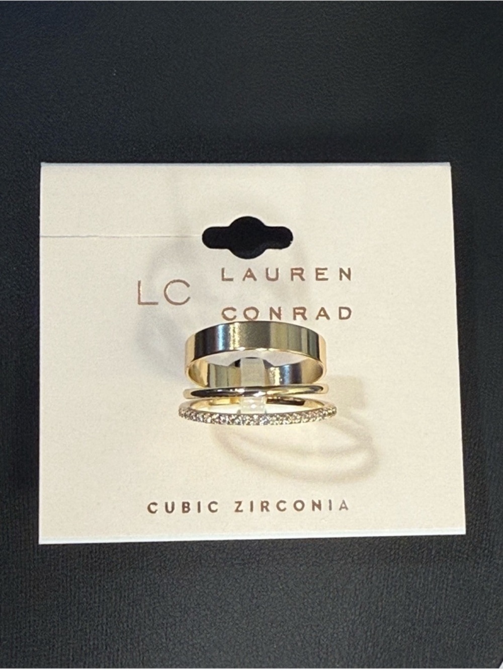 3 Stackable Rings - Picture 2 of 3